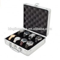 custom-made Aluminum Watch Storage Box For 8 Watches Tech Swiss