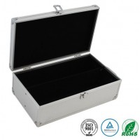 Aluminum New Framed Locking Gun Pistol Handgun Lock Box Hard Storage Carry Case